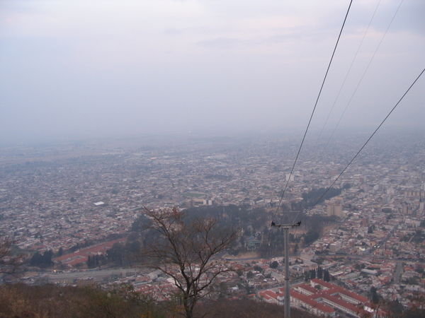Salta from the top