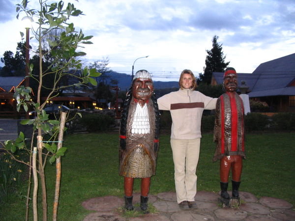 Renata and her Indian friends