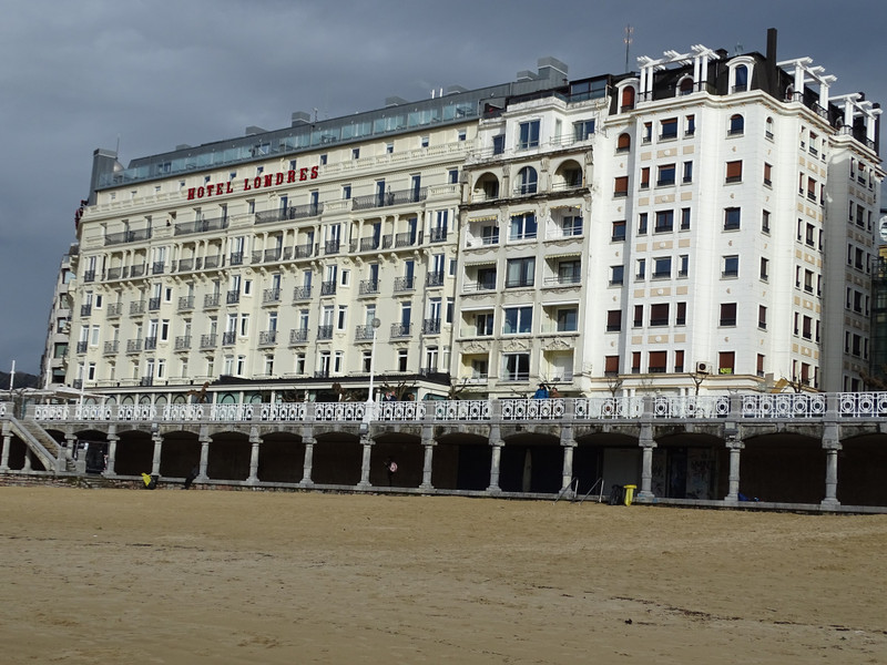 Hotel (from the beach)