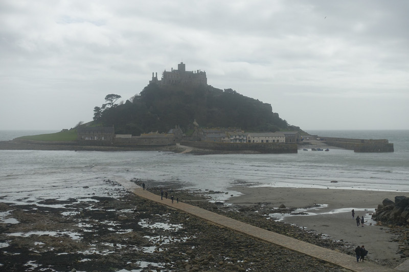 St Michael's Mount - tide coming in