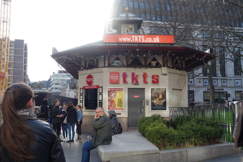 Leicester Square TKTS booth