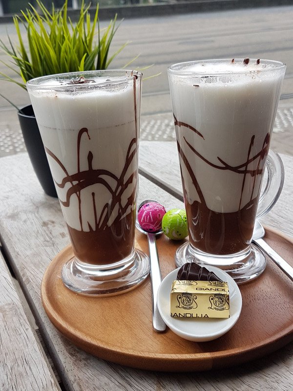 Hot chocolate in Ghent