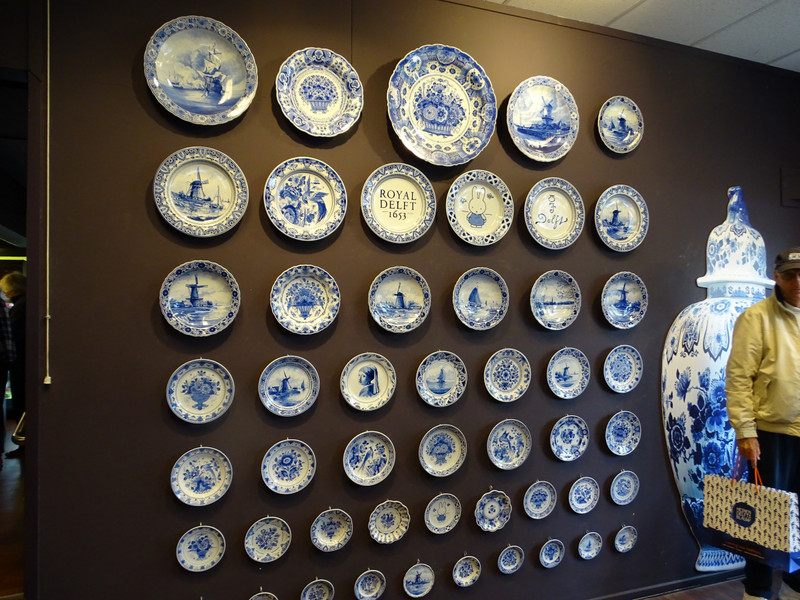 Delft Blue Christmas plates