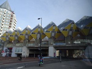 Cube houses in Rotterdam