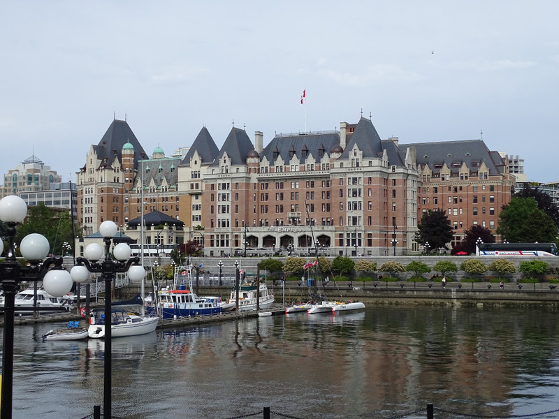 Fairmont Empress from across the harbour