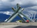 Olympic Cauldron in Canada Place