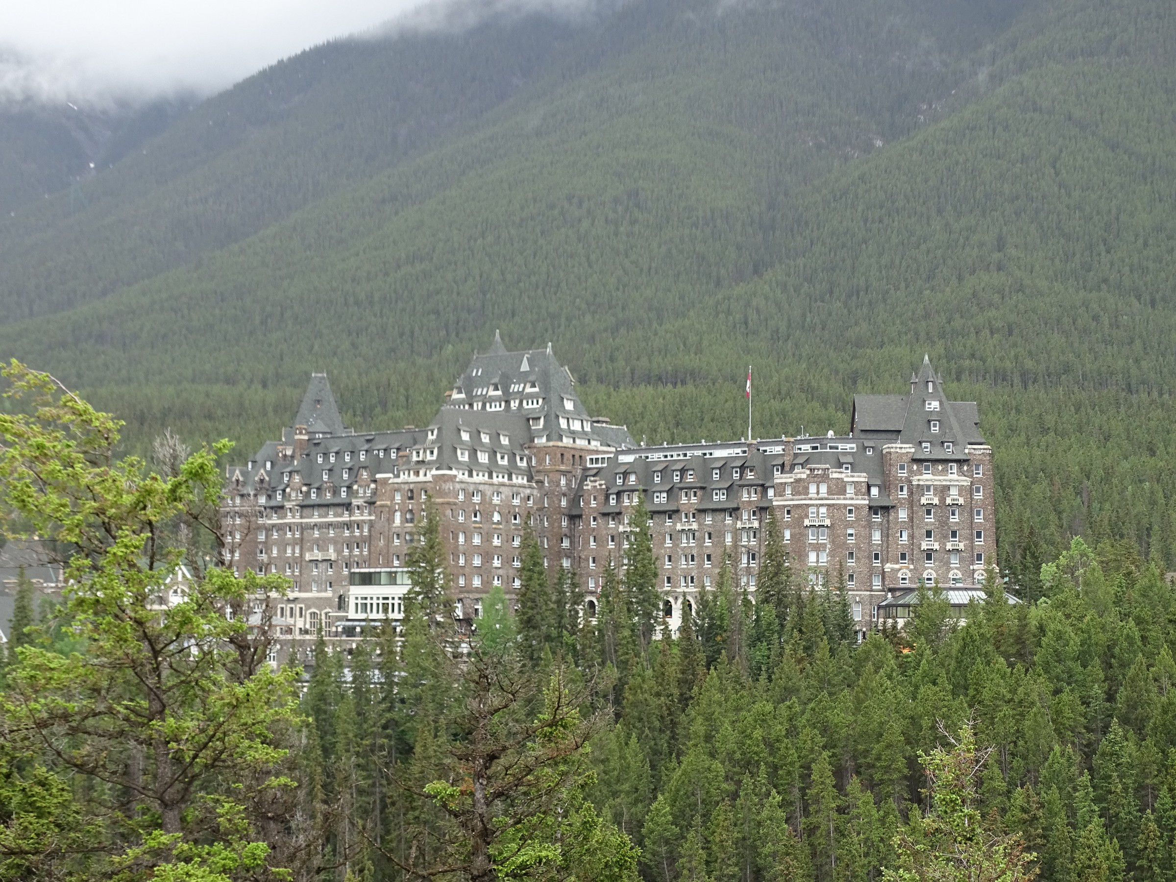 Banff Springs Hotel from Surprise Corner | Photo