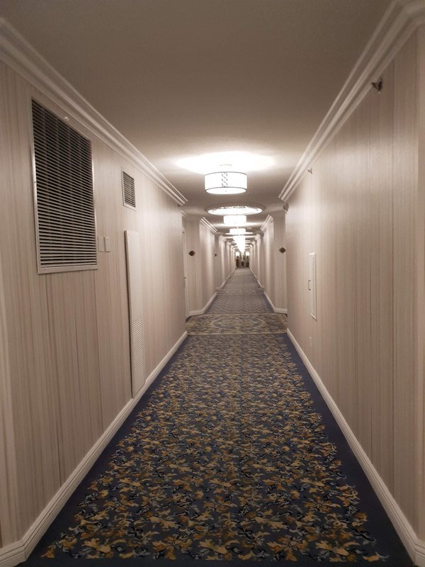 Room at the very end of this very long corridor