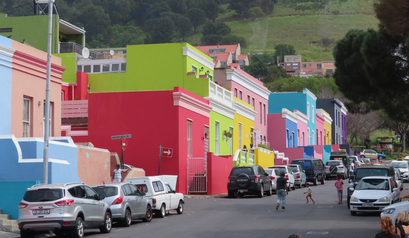 Coloured houses in Bo-Kaap