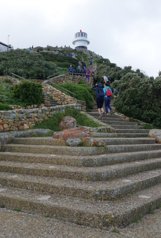 Steps up to the lighthouse