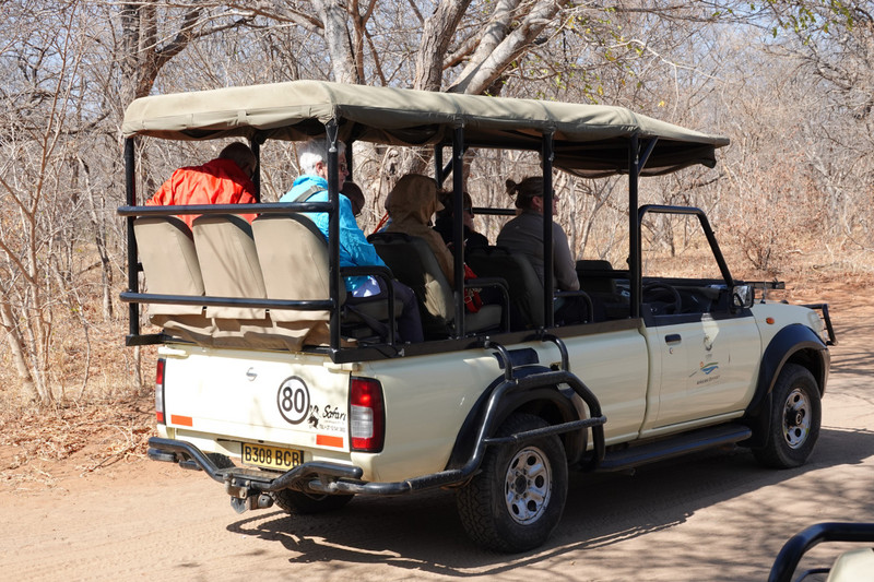 Jeep in Chobe
