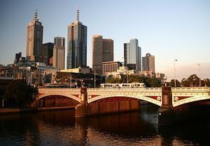 Melbourne at Yarra River