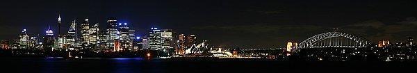 Sydney Skyline at Night
