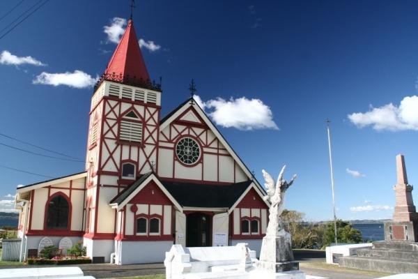 Church at Lake Roturua