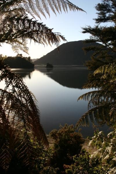 Sunrise over a Silent Bay