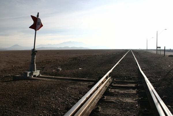 Track towards Bolivia
