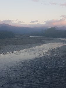 Across the  Motueka River into the Tadmore Valley