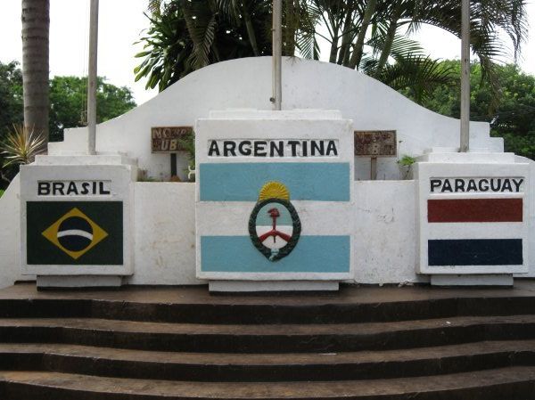 Triple border - Argentina side