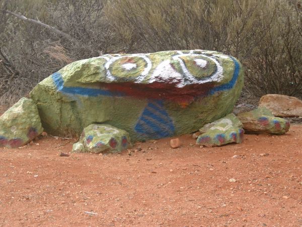 Desert Art - The Frog