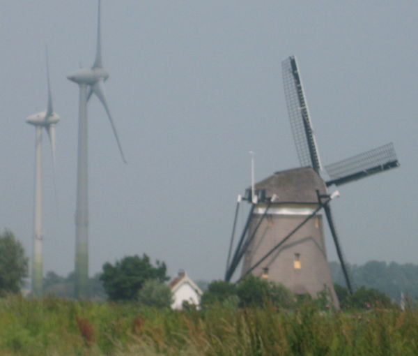 NEW AND OLD WINDMILLS OF HOLLAND