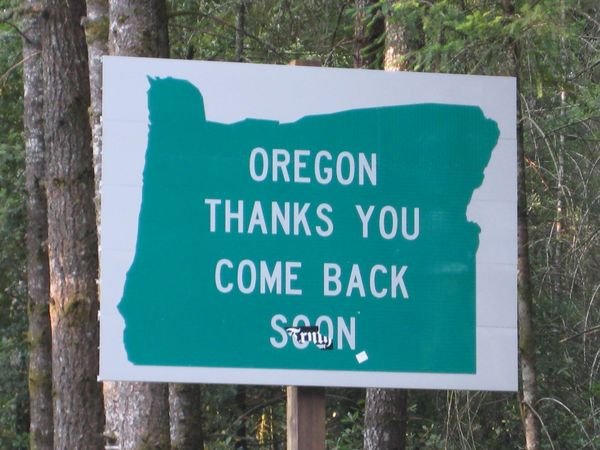Thanks Oregon