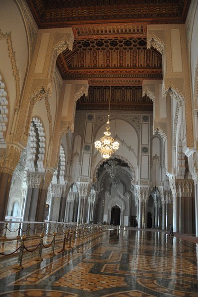Simplicity is the key word for Mosque interiors