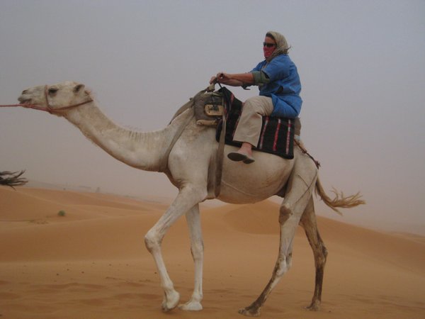 Corrie's special white Camel