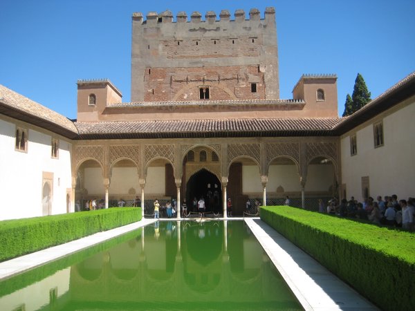 Alhambra Granada Sultans reflection pool