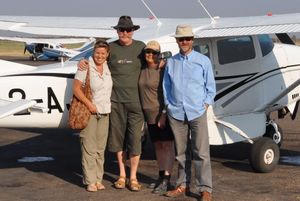 With  Greg and Colleen about to fly over  the                              Delta 