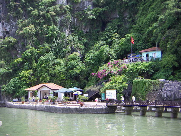 The island with the huge cave