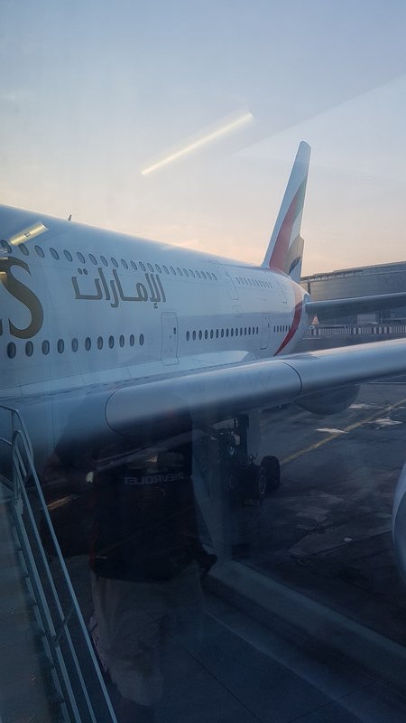 Emirates A380... very nice