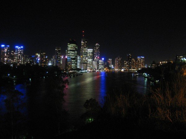 Brisbane at night....