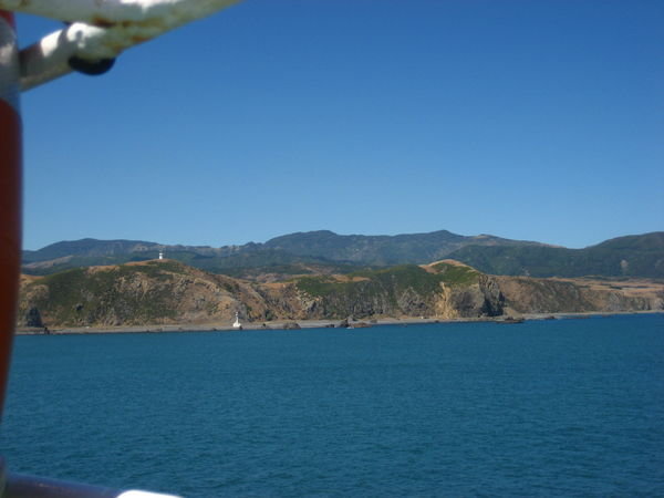 The ferry ride from Wellington to Picton...