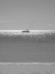Boat in the sunlight ...