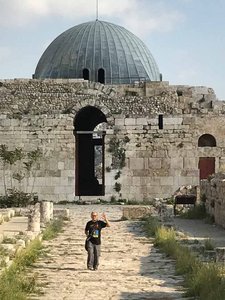 Ray at Amman Citadel