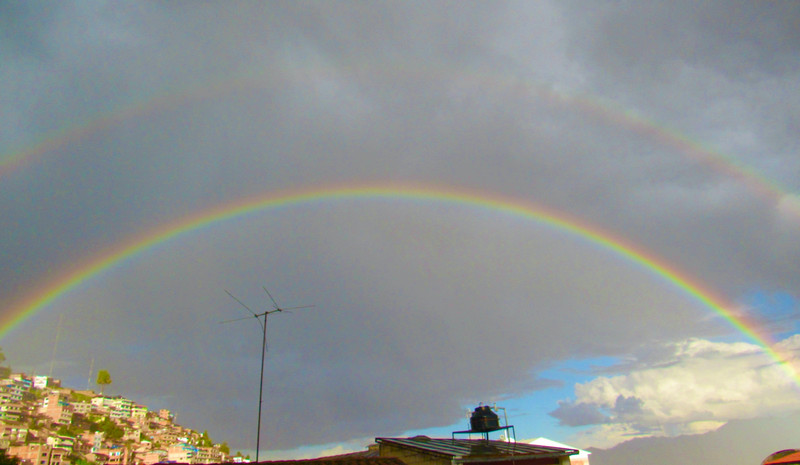Double rainbow