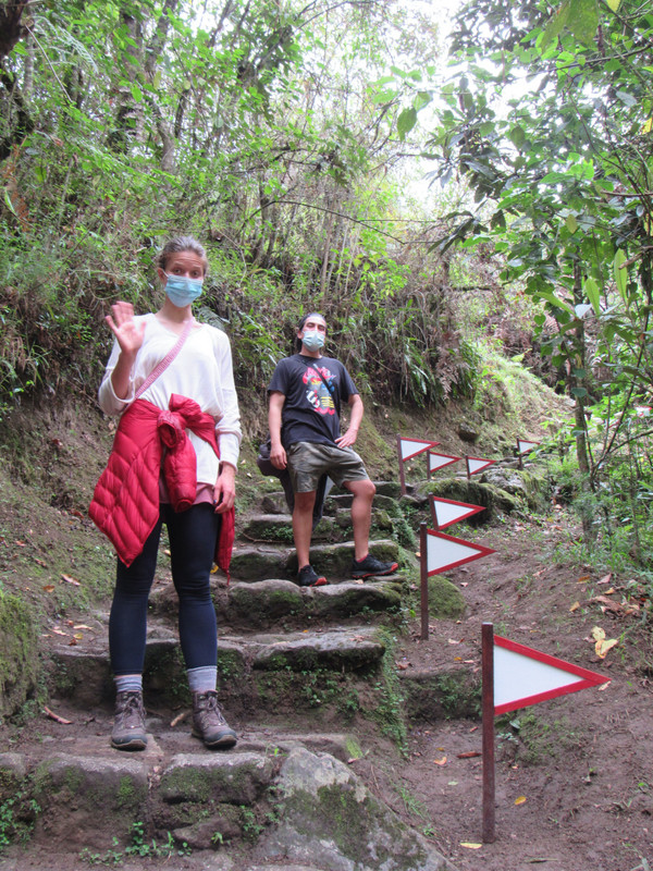 Social distancing on the Inca Trail