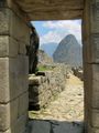 The main entrance to Machu Picchu