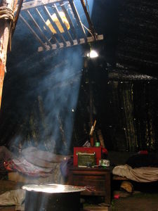 interieur tente nomade