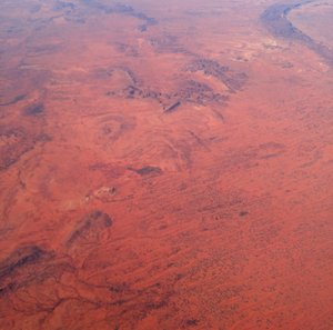 The Red Center from the sky!