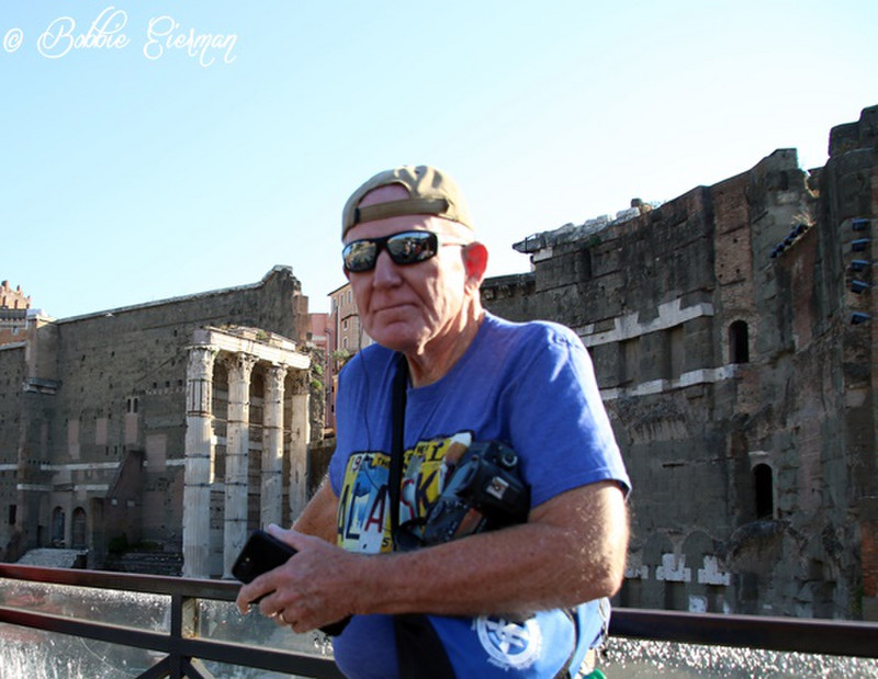 Fred by the Trajan Forum