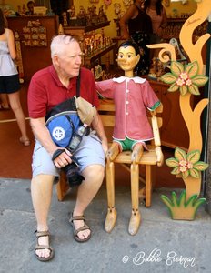 Fred with Pinocchio