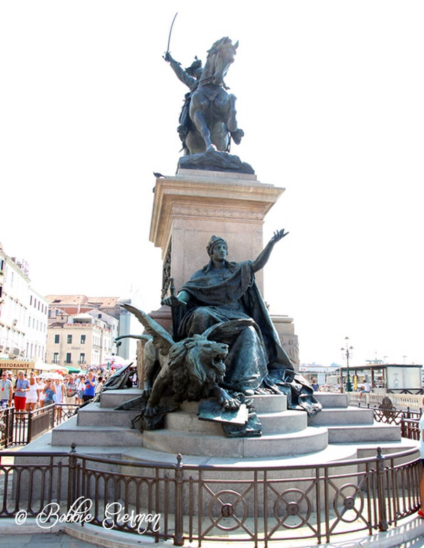 Statue near St. Mark's Square