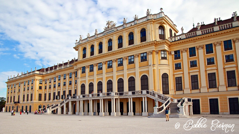 The Back of Schonbrunn Palace