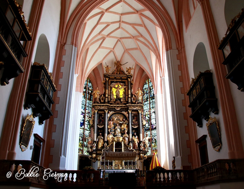 Altar in St. Michael's Church - Mondsee