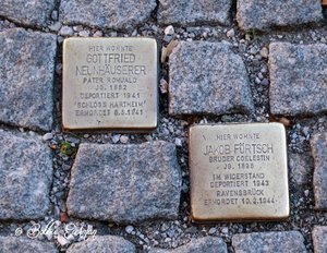 Names of individuals from Salzburg killed in the Holocast