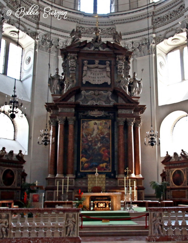 Main Altar in the Salzburg Cathedral