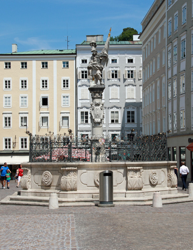 Statue in the square