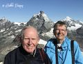 Us with the Matterhorn behind