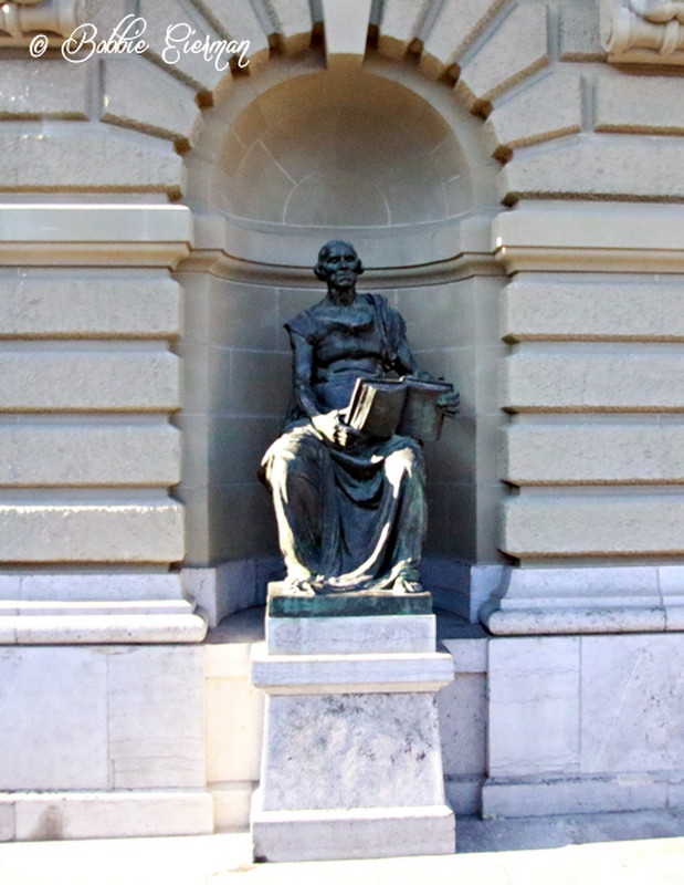 A second statue